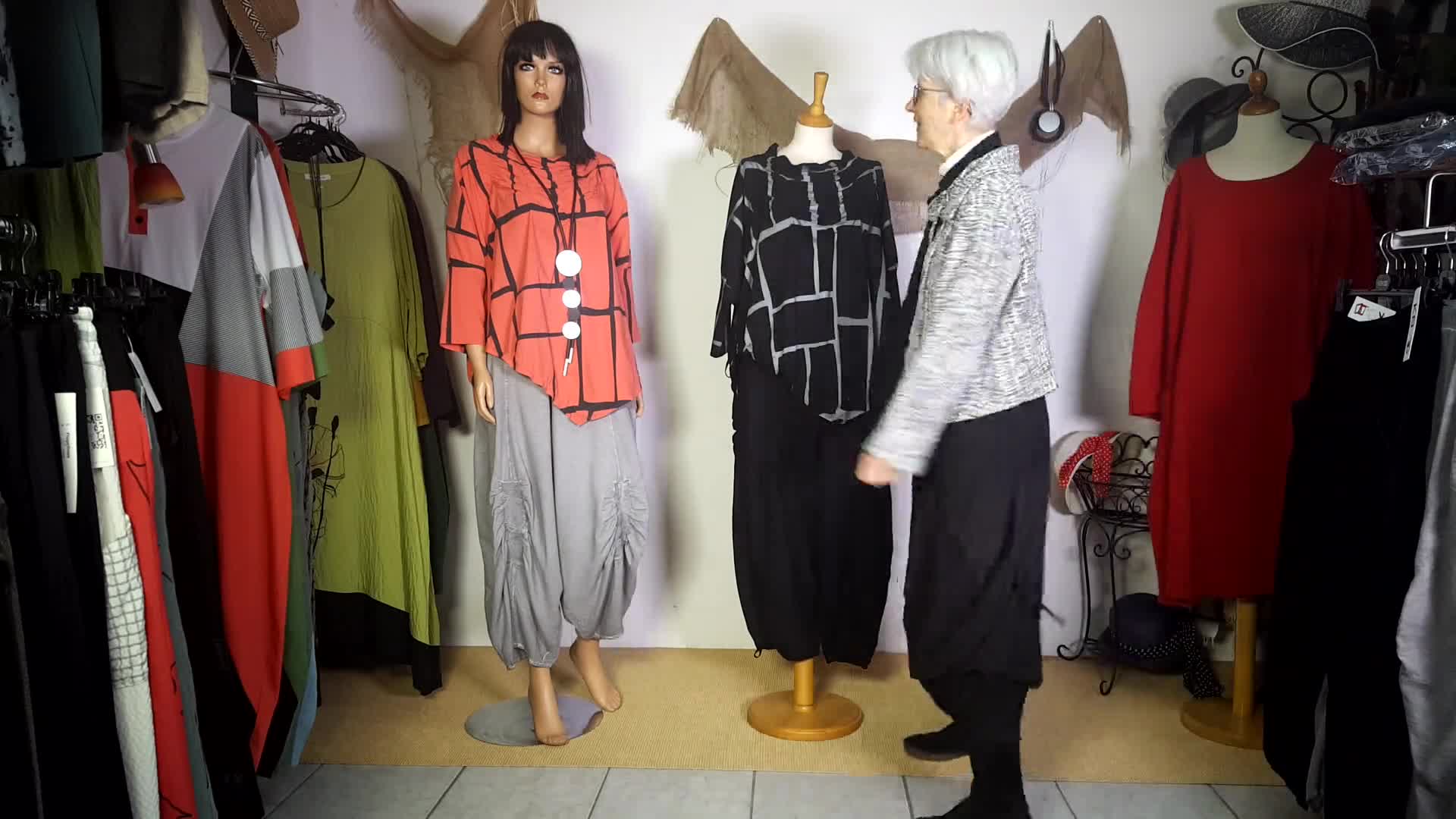 Lagenlook - Naturmode - große Größen - Strickmode - Leinen-Mode