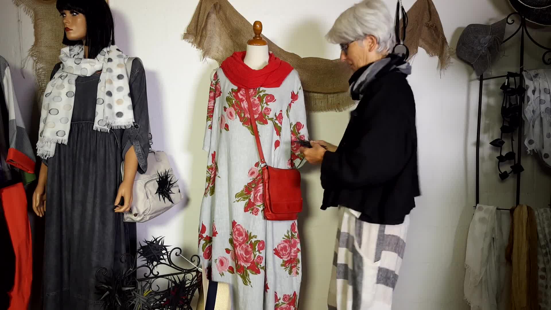 Lagenlook - Naturmode - große Größen - Strickmode - Leinen-Mode