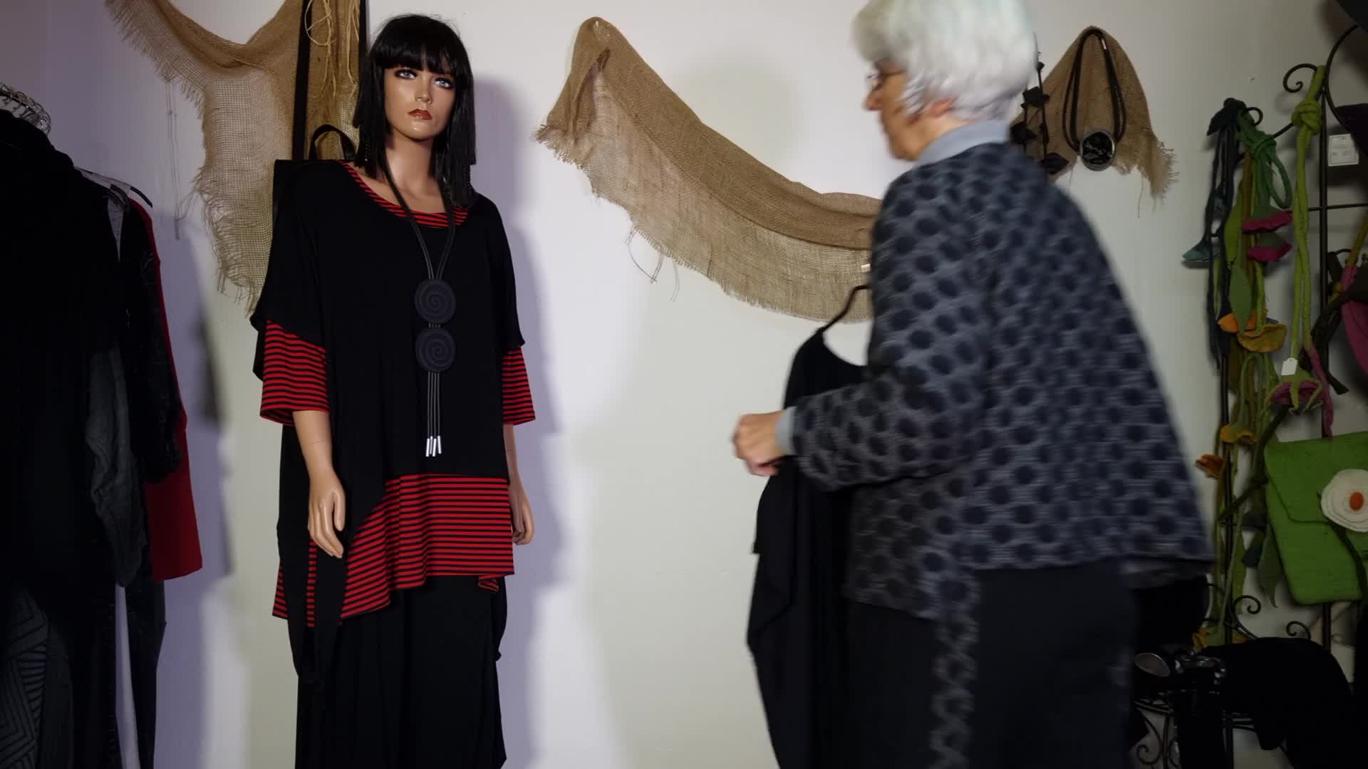 Lagenlook - Naturmode - große Größen - Strickmode - Leinen-Mode